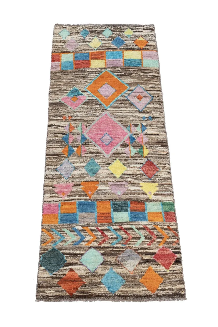 ABC Taimany 8296119 Teppich 201x71cm handgeknüpft