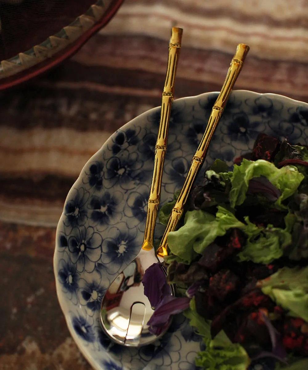 Doing Goods Bodhi Bamboo Salatbesteck Geschenkbox