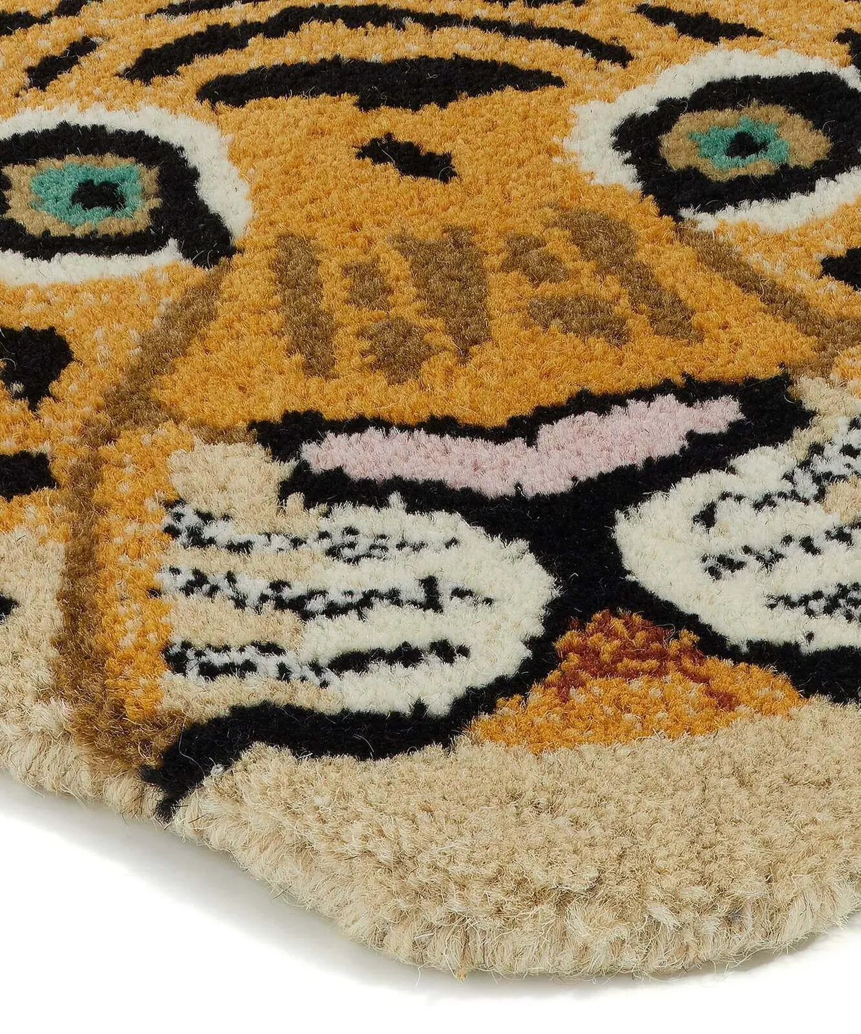 Doing Goods Cloudy Tiger Tigerteppich Wolle Wanddeko