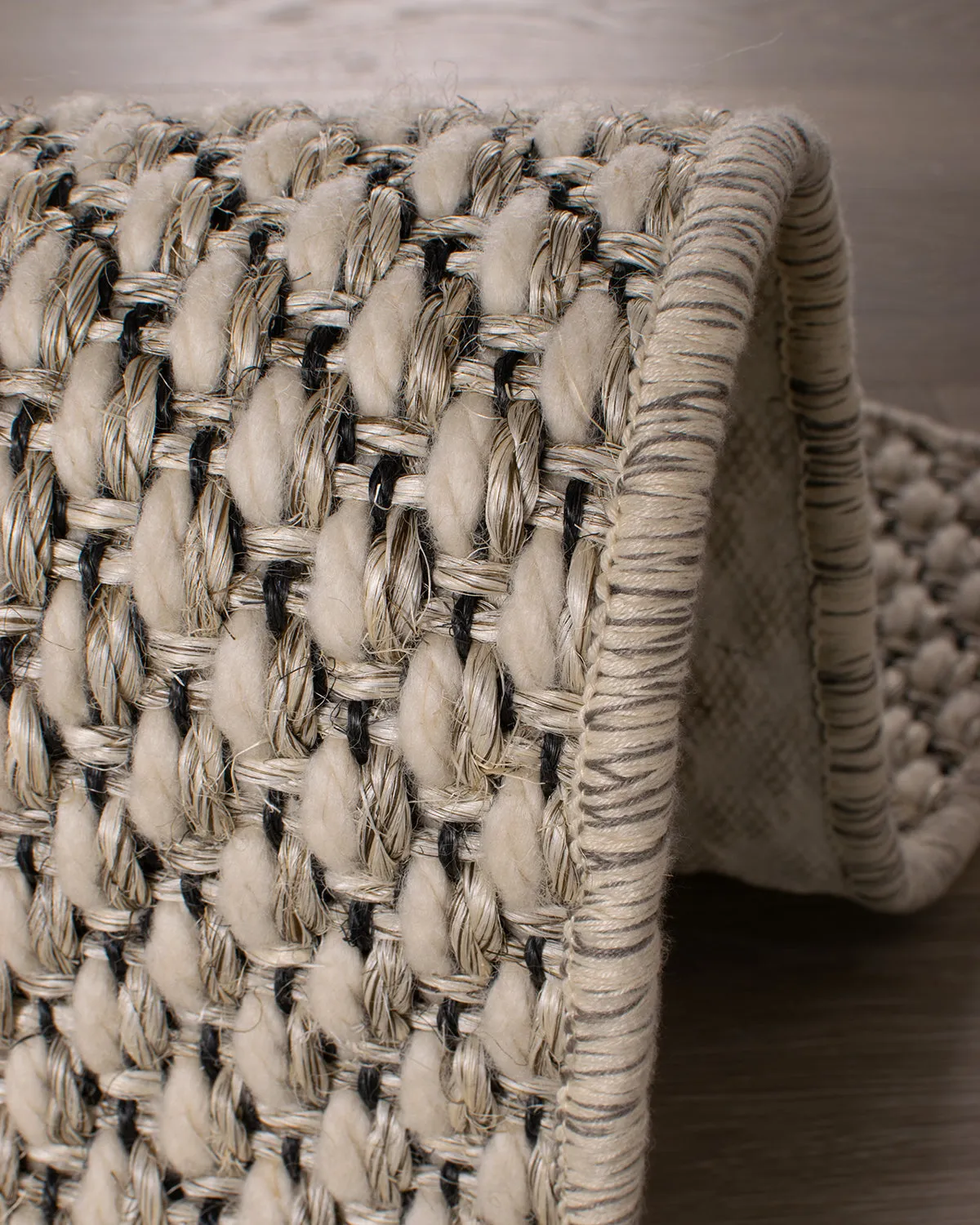 HC Interior Rugs Rivo 2680-220 Teppich Marble White Sisal