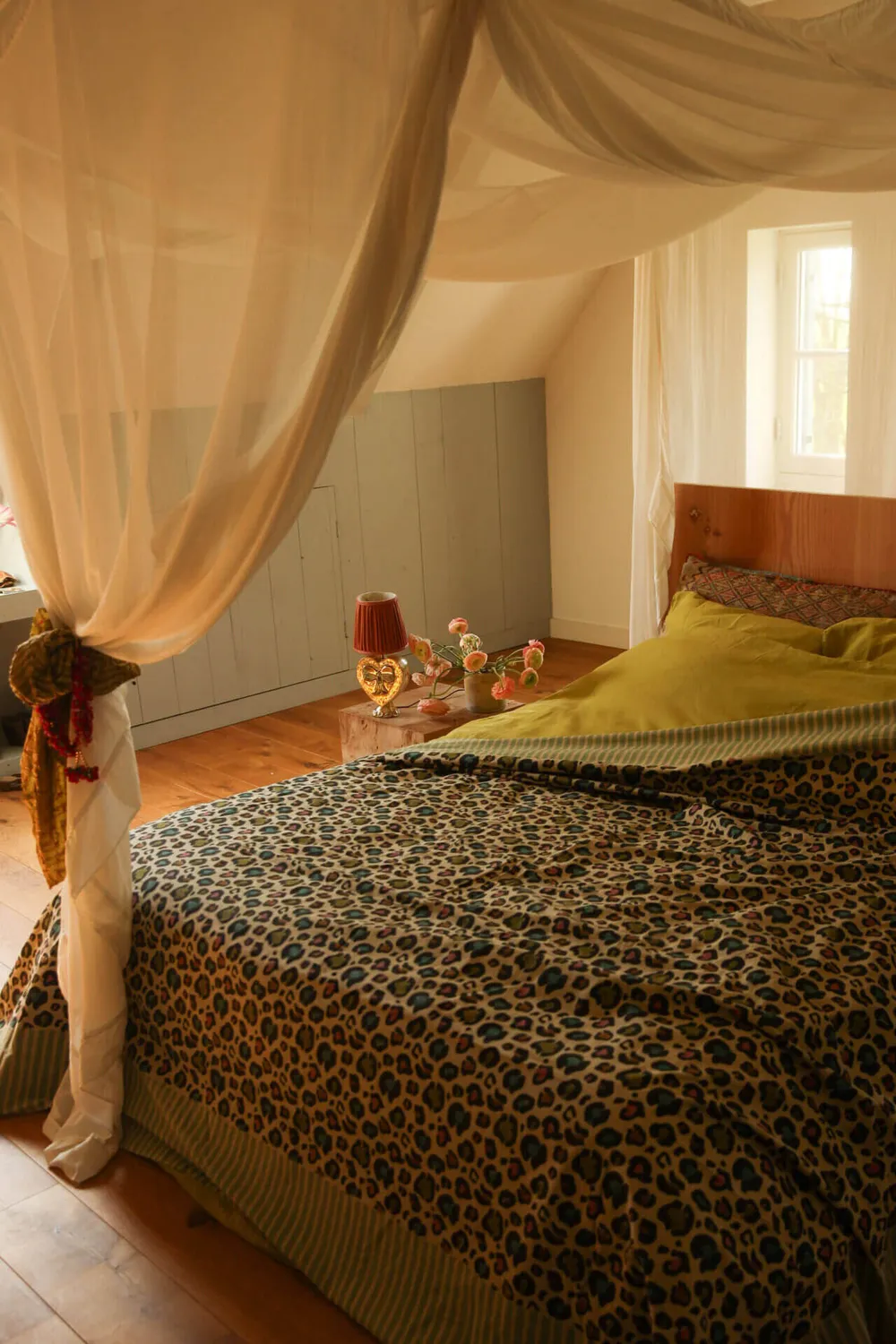 Doing Goods Disco Leopard Double Baumwolldecke 240x280