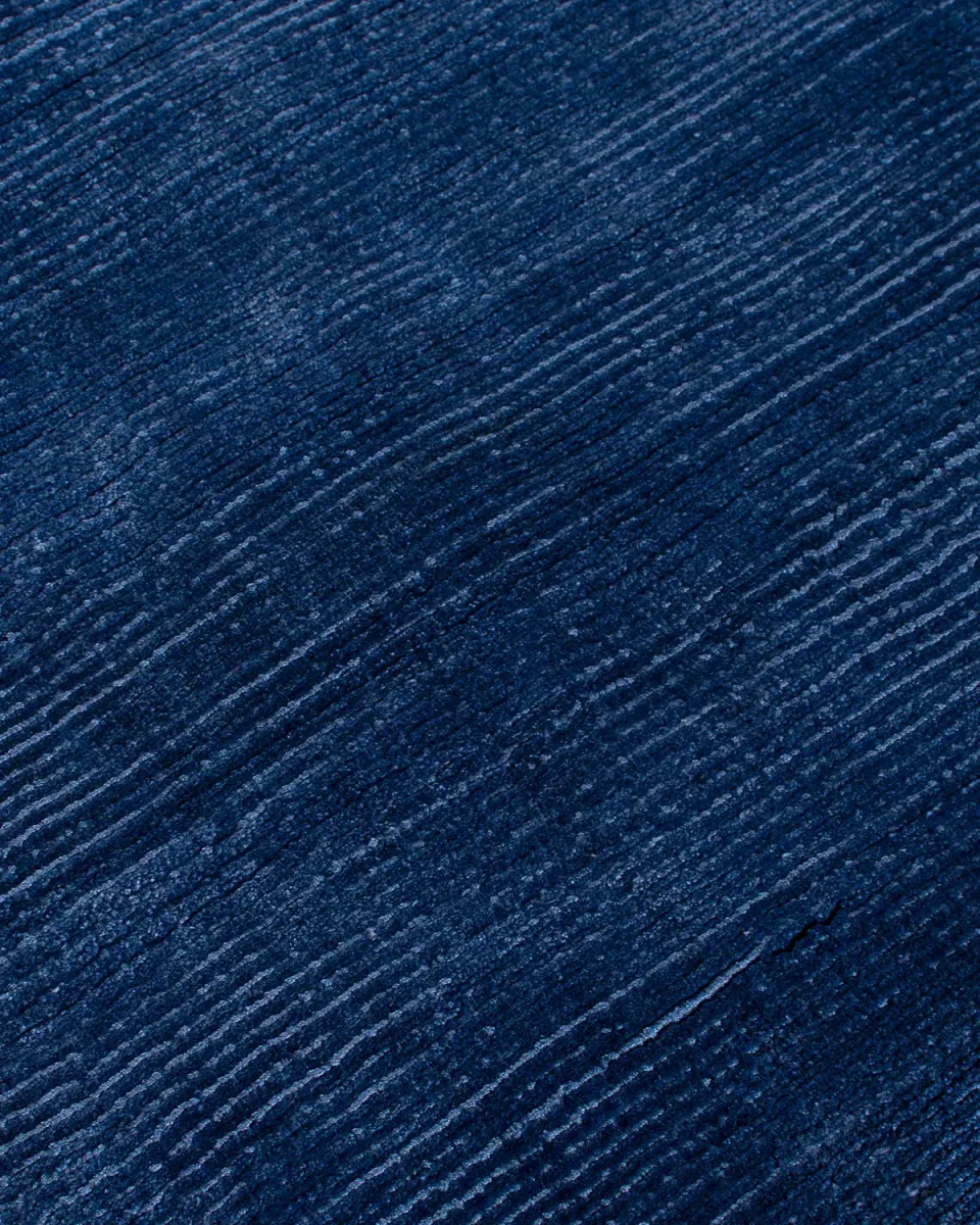 HC Interior Rugs Larvik 1960-090 Teppich Blau 200x290 Viskose
