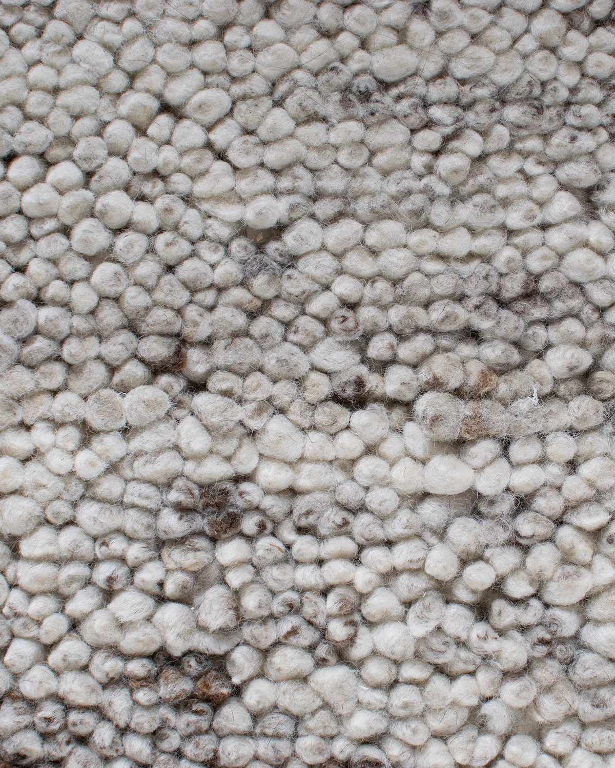 HC Interior Rugs York 3140-206 Teppich White Brown Wollteppich
