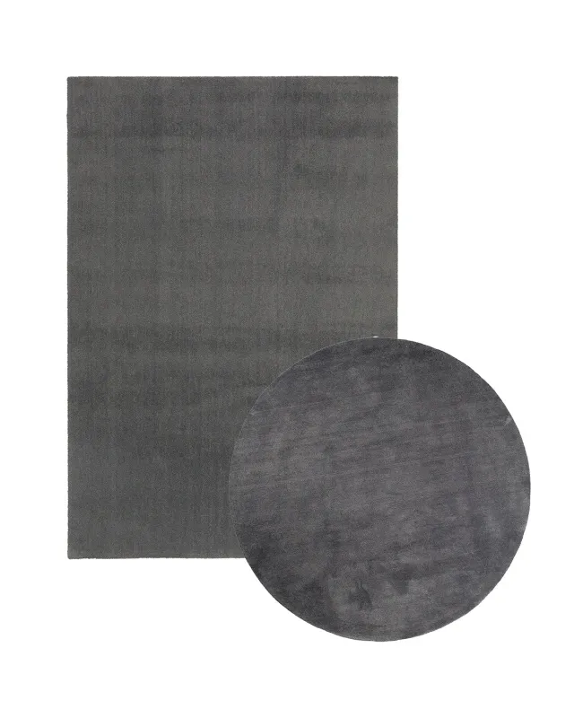 HC Interior Rugs Sensation 71351-100 Teppich Dunkelgrau Mikrofaser
