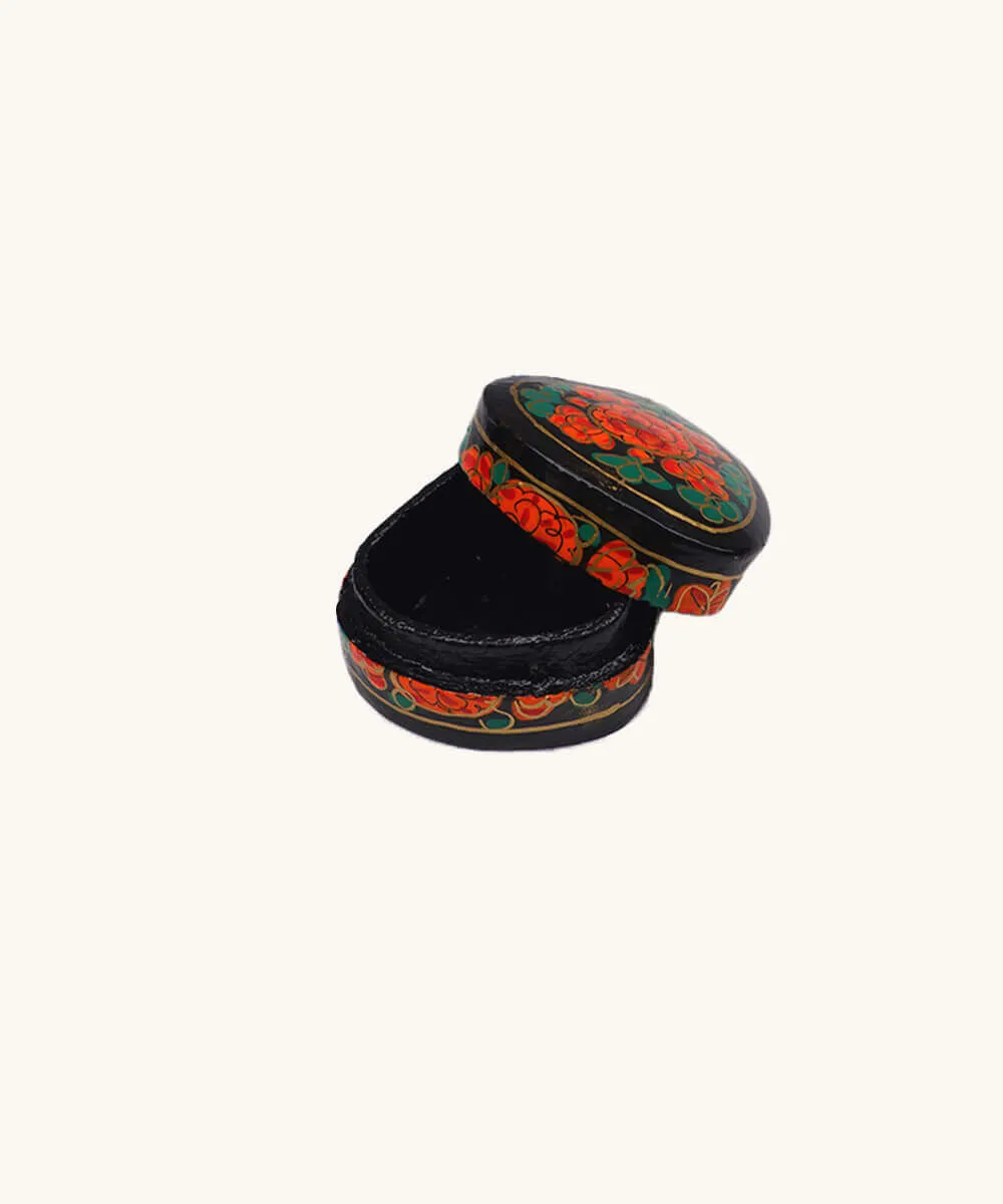 Doing Goods Paper Mache Box Small Dose Schwarz Pappmachee