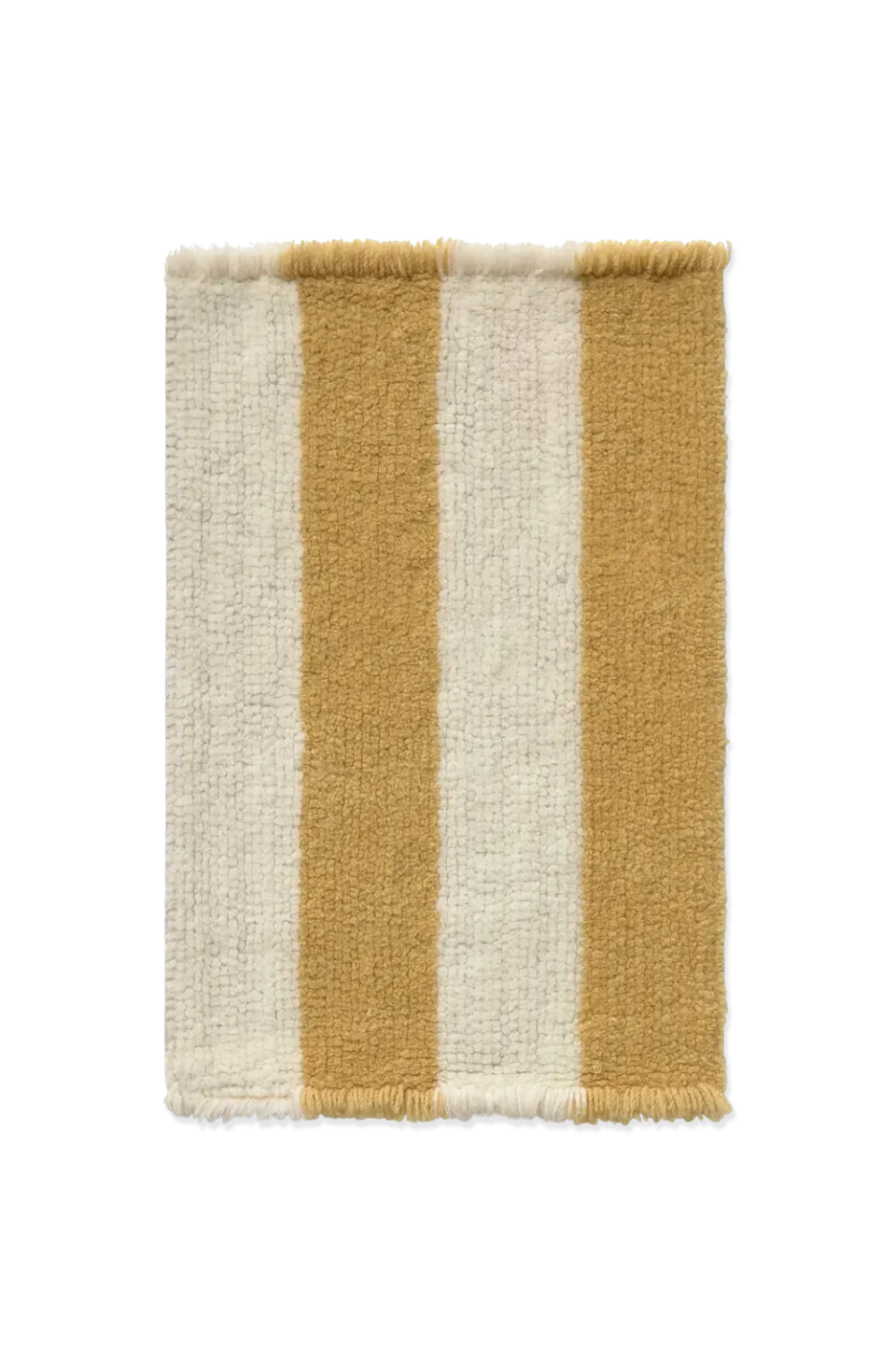 Lorena Canals Cabana Lines Wool Caramel Teppichmuster Wolle
