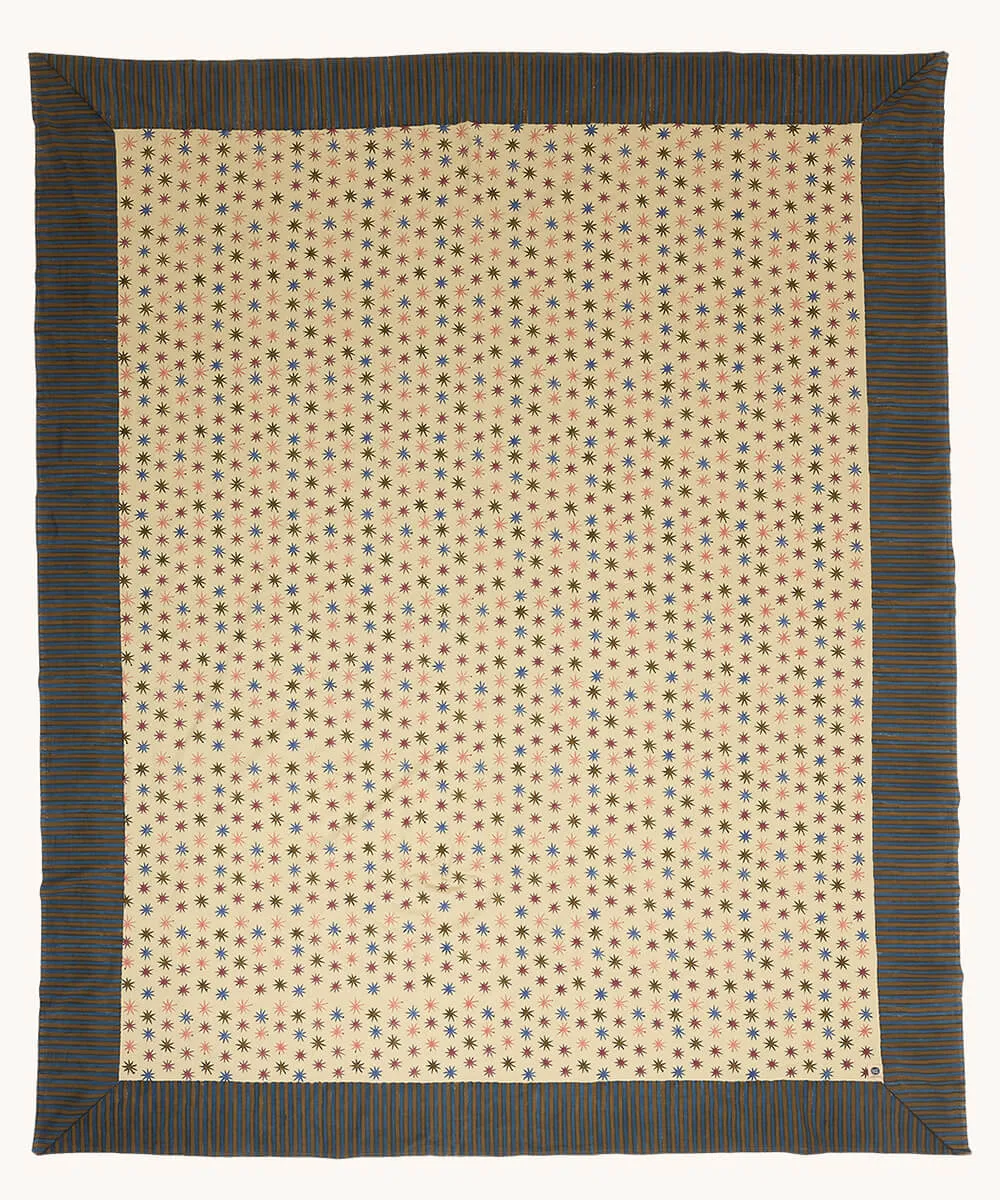 Doing Goods Noa Double Star Plaid 240x280 Beige