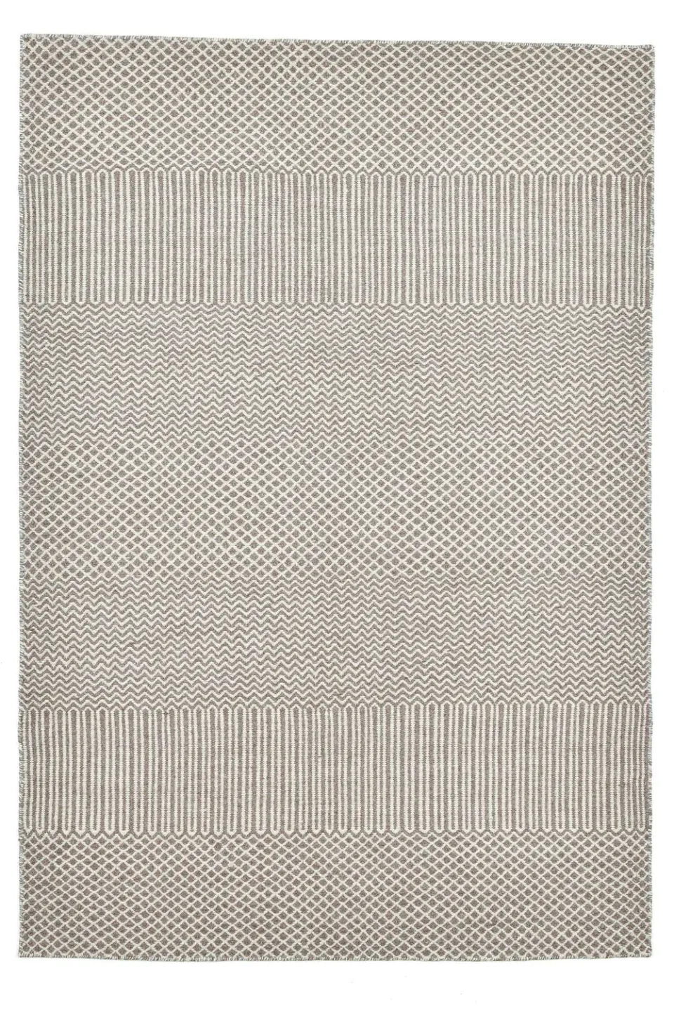 THEKO Trondheim PO-501 Teppich Natur 65x130 Wolle