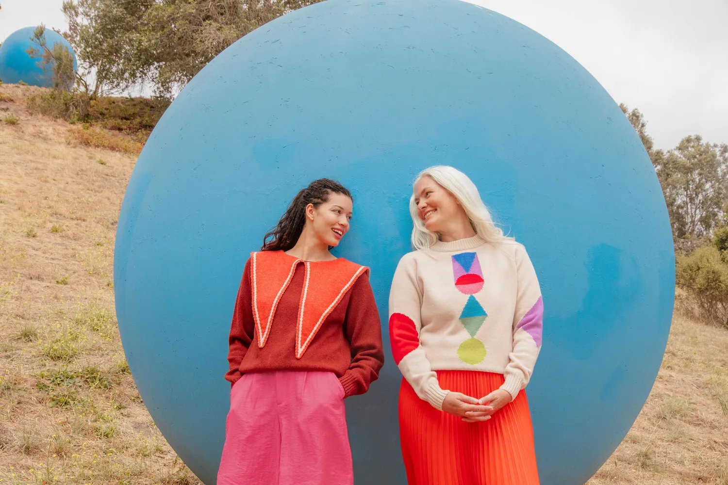 Donna Wilson Audrey Pullover Orange Lambswool
