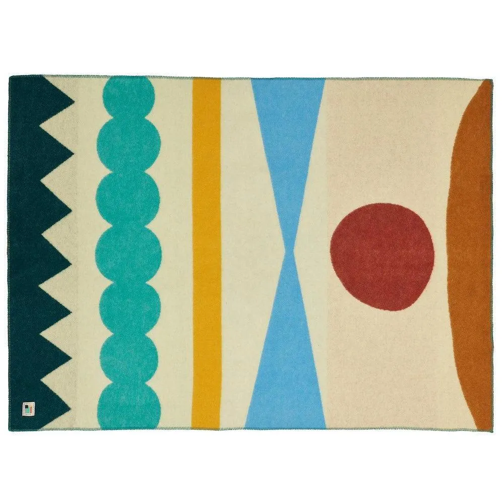 Donna Wilson Harvest Moon Decke 180x130 Schurwolle