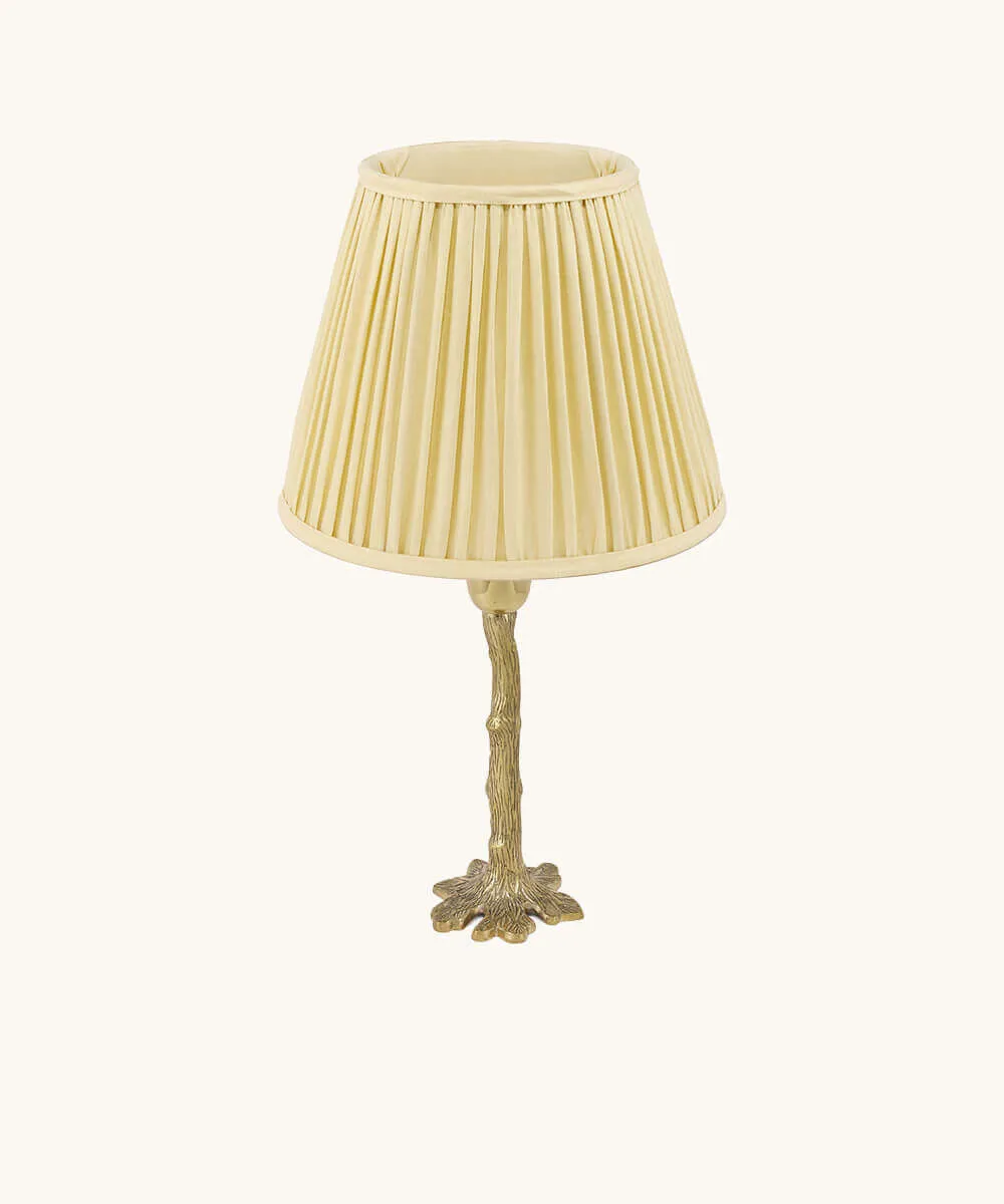 Doing Goods Misty Tischlampe Kurz Messing 26 cm