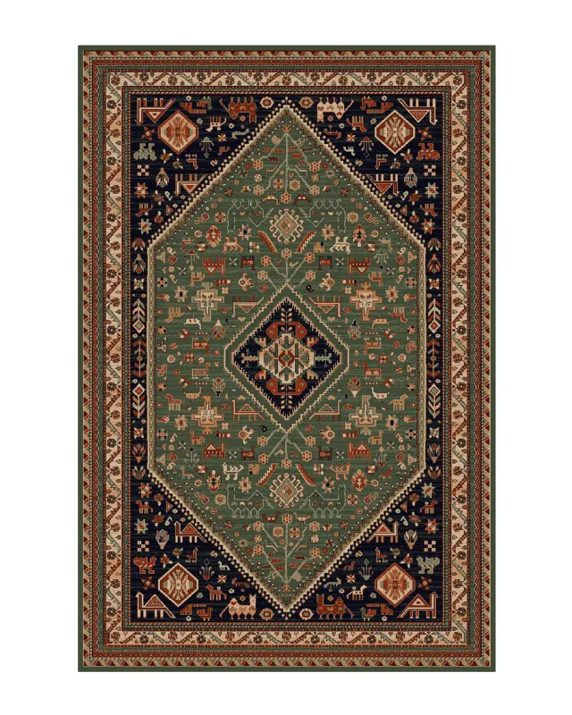 HC Interior Rugs Napoleon 43064-400 Teppich Green