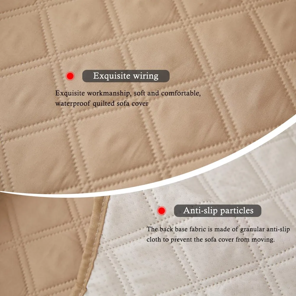 HonunGron Sesselbezug Liegestuhl-Schonbezug Khaki 55x200 wasserdicht