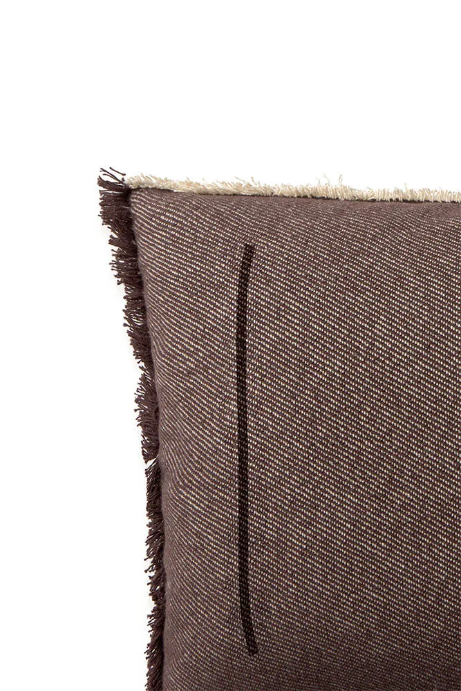 Lorena Canals Rechteckkissen 30x50 Coffee Bean Baumwolle
