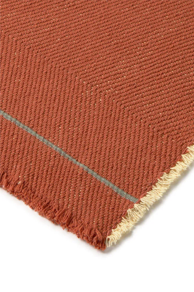 Lorena Canals Vertical New Terracota Platzsets 2er 38x50 Baumwolle