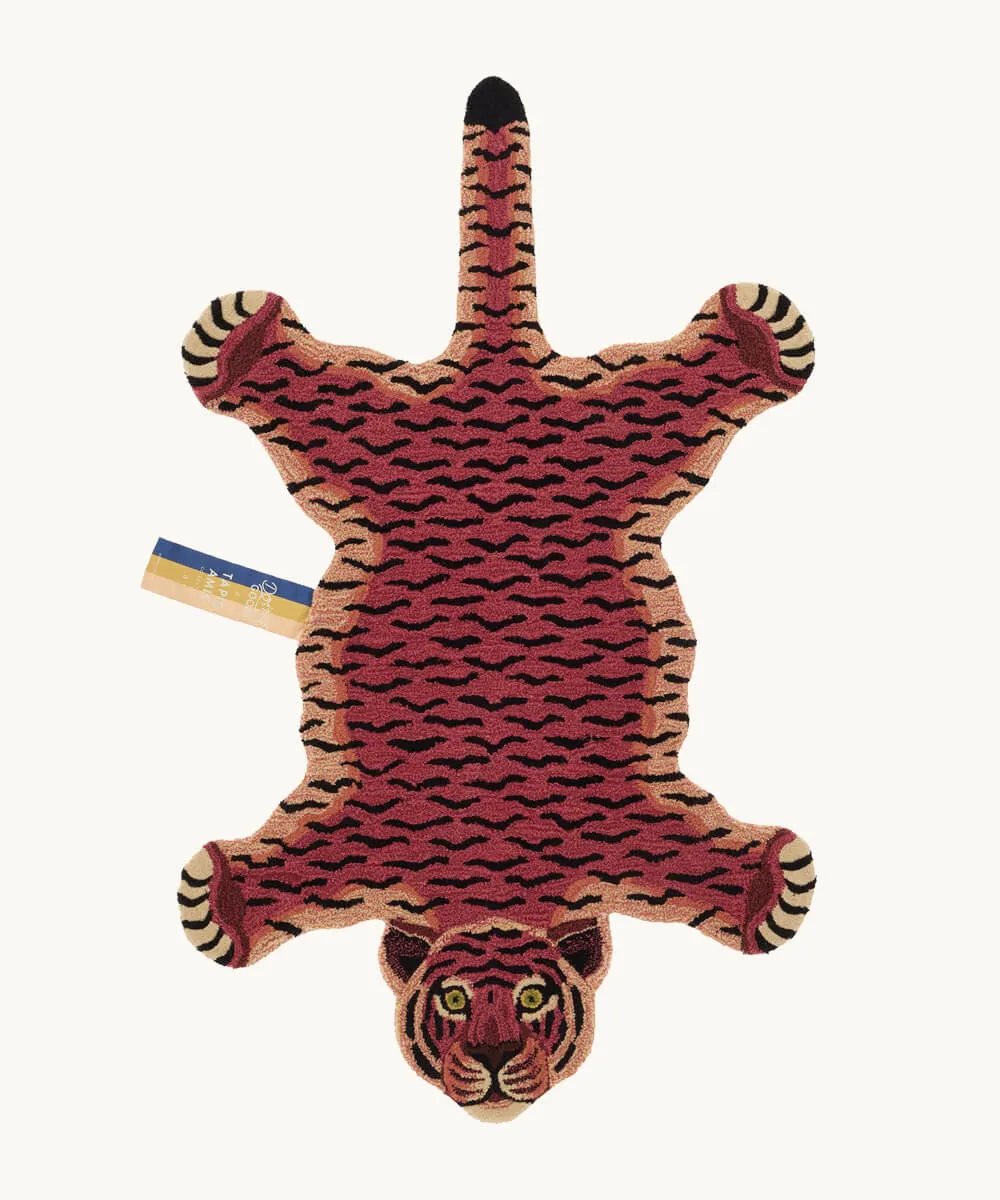 Doing Goods Tula Teppich Tiger Sage Large Wolle