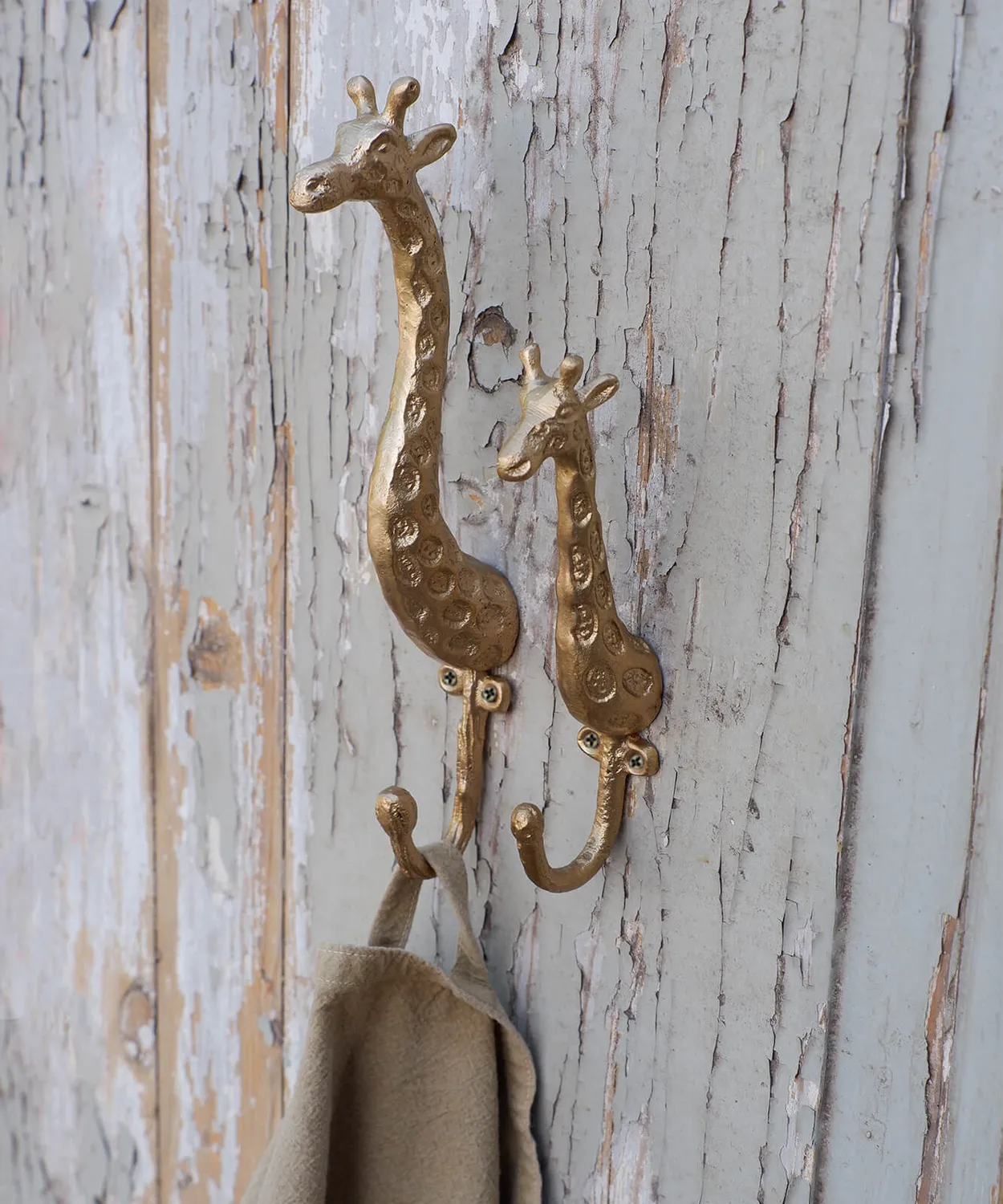 Doing Goods Gloria Baby Giraffe Wandhaken Giraffe handgemacht