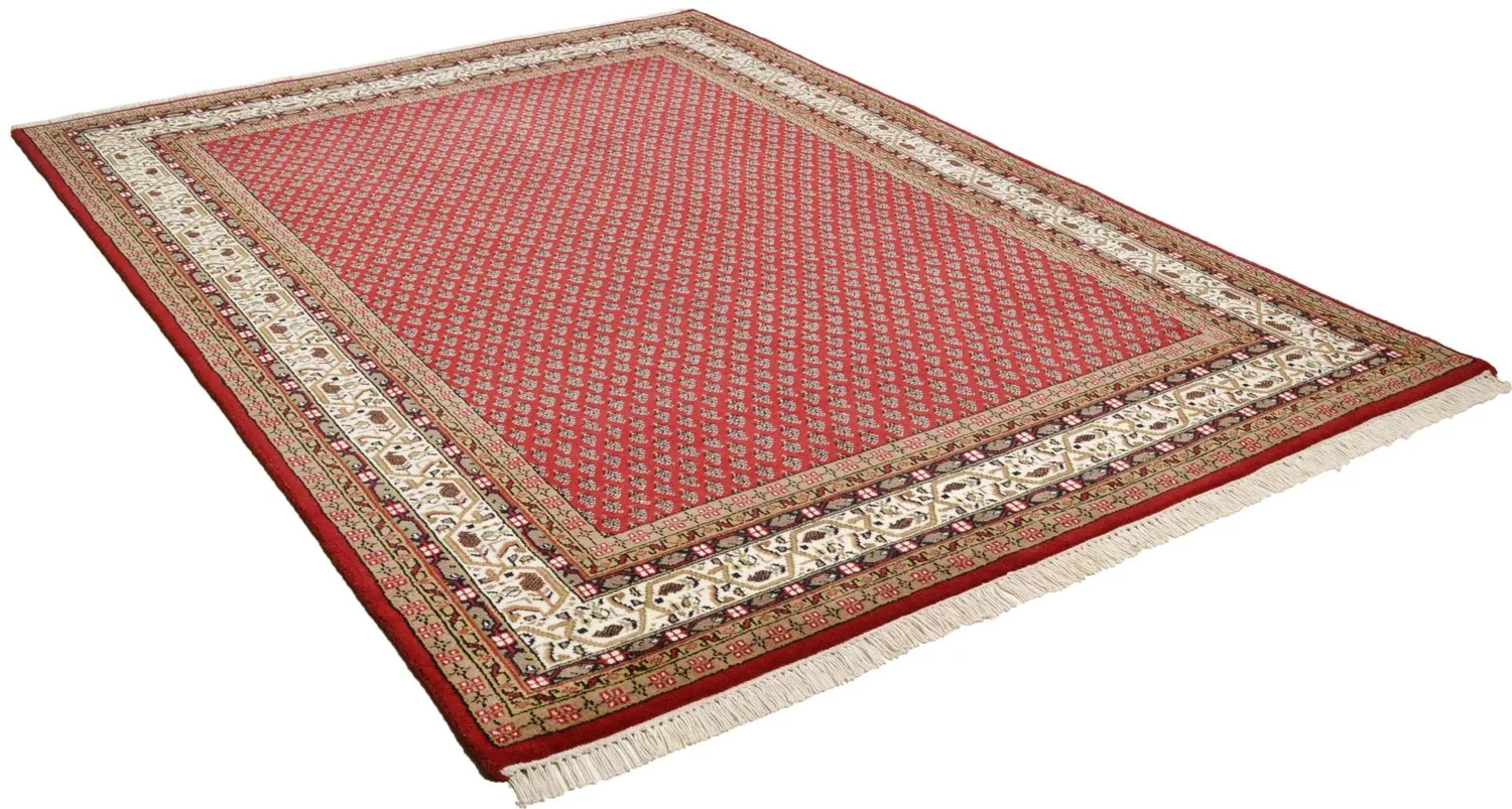 THEKO Classica Chandi MIR Teppich 120x180 Rot Schurwolle