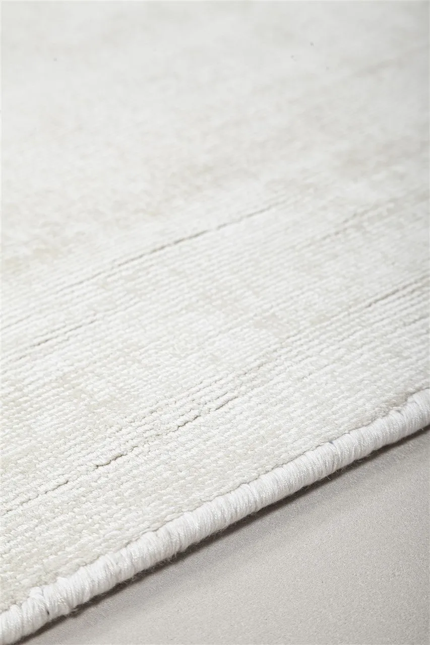 Amini Whisper Teppich 170x240 Off White meliert