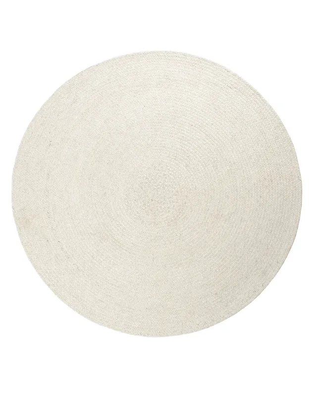 HC Interior Stavanger 3300-060 Teppich Ivory rund Wolle