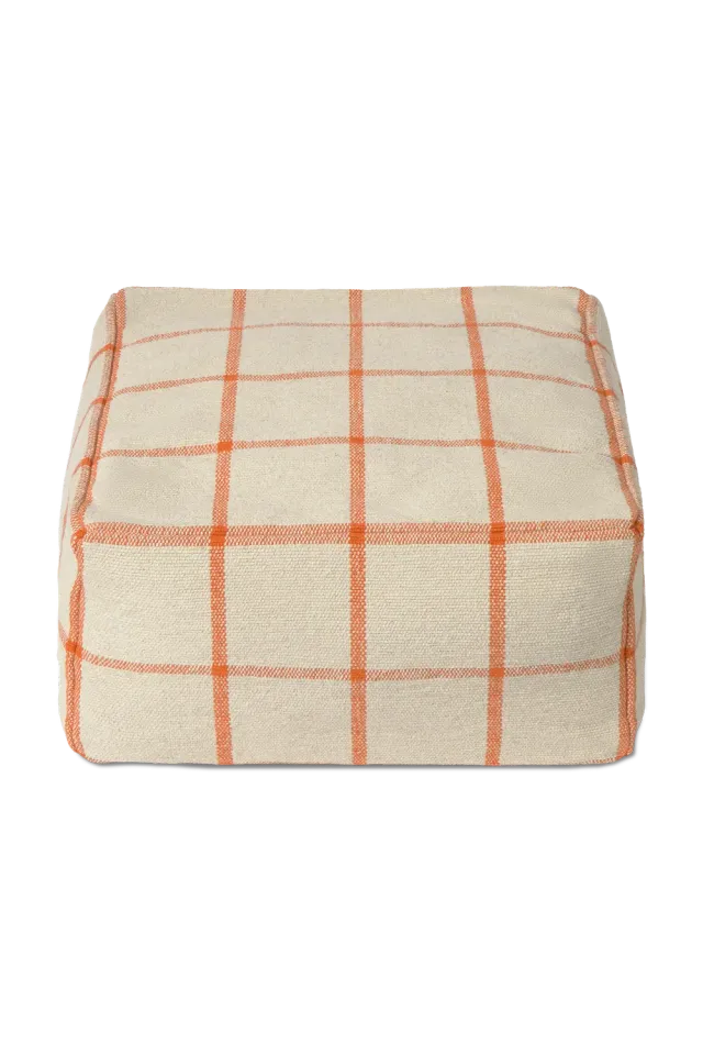 Lorena Canals Geo Block Pouf 45x45x23 Natural
