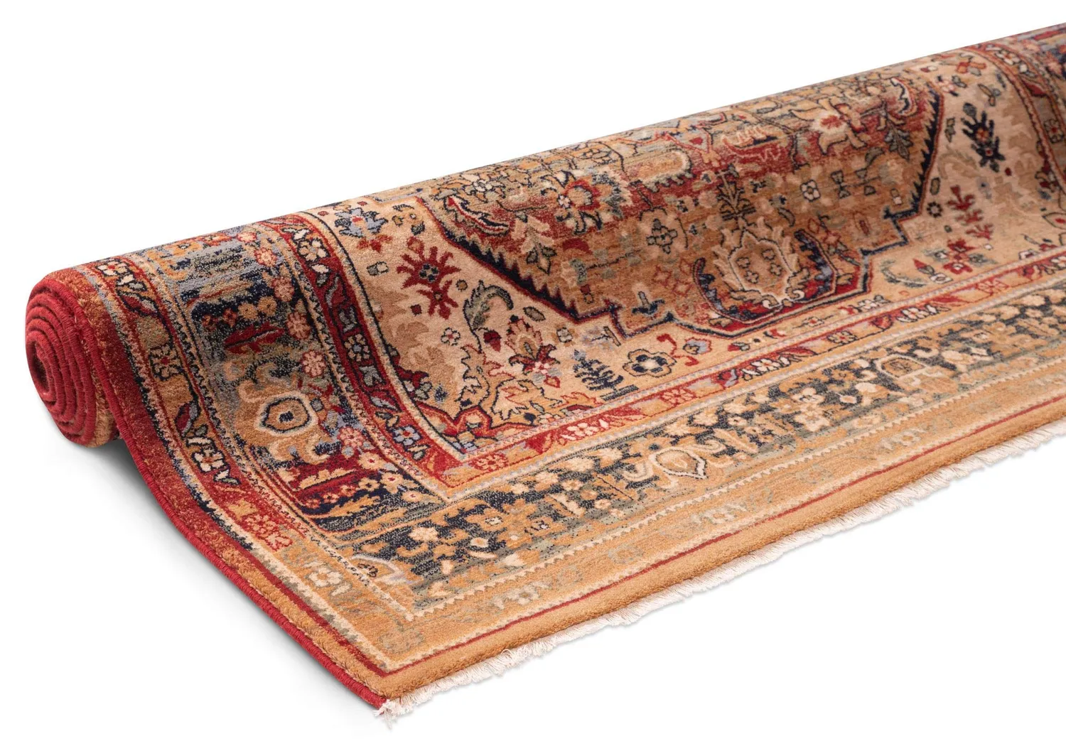 THEKO Saharna Wollteppich Rot 60x90 cm Schurwolle