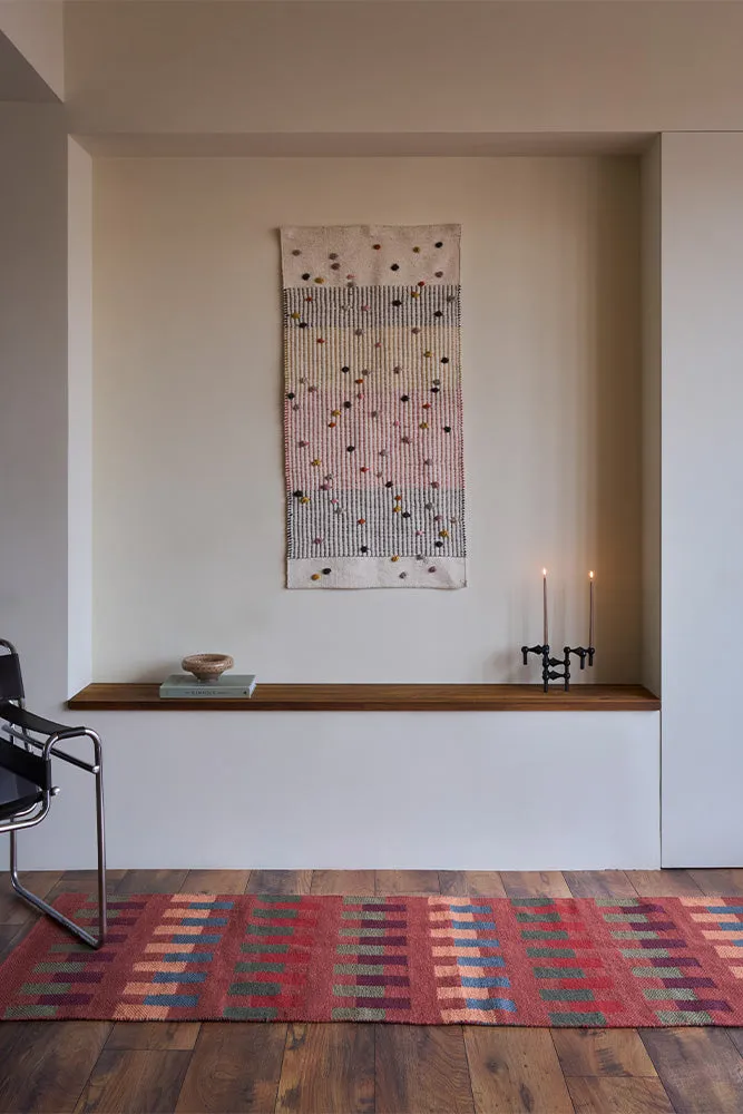 Lorena Canals Intersecting Sienna Läufer 80x230 Wolle
