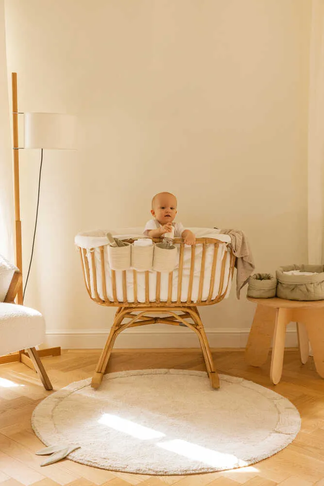 Lorena Canals Crib Vanilla Bettkorb 32x12 Baumwolle