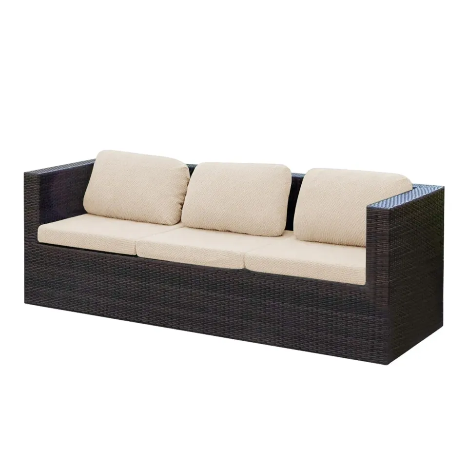 HonunGron Sofakissenbezug 3 Sitzer Beige wasserdicht