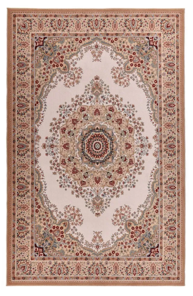 THEKO Dolna Teppich Beige 50x80 Schurwolle