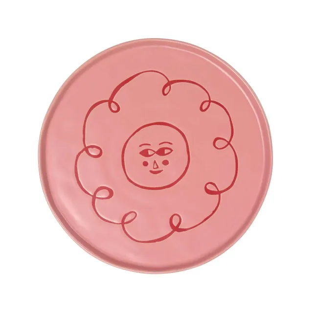 Donna Wilson Flower Plate Teller Steinzeug 21cm