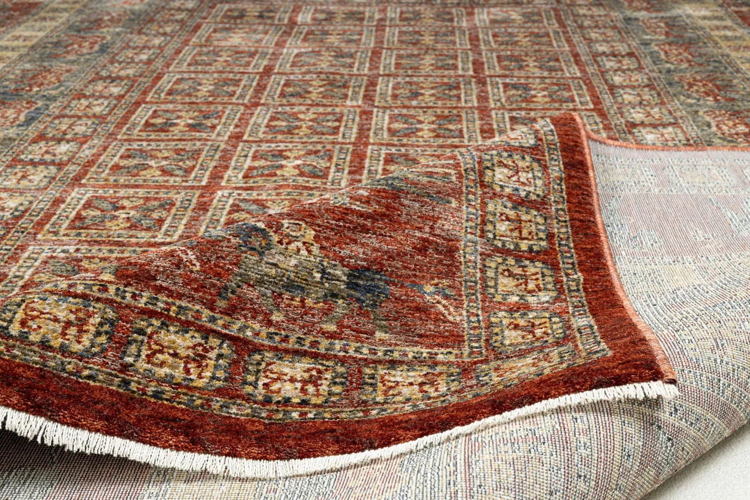 THEKO Beatrice Teppich 40x60 cm Rot Polyester
