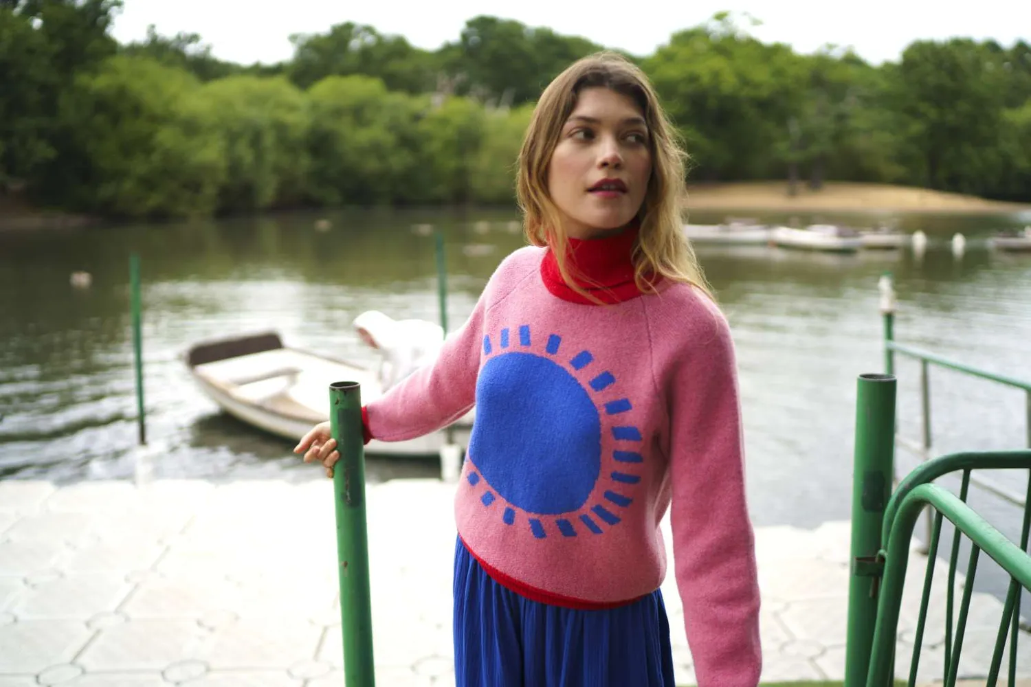 Donna Wilson Sunshine Pullover Pink Lambswool