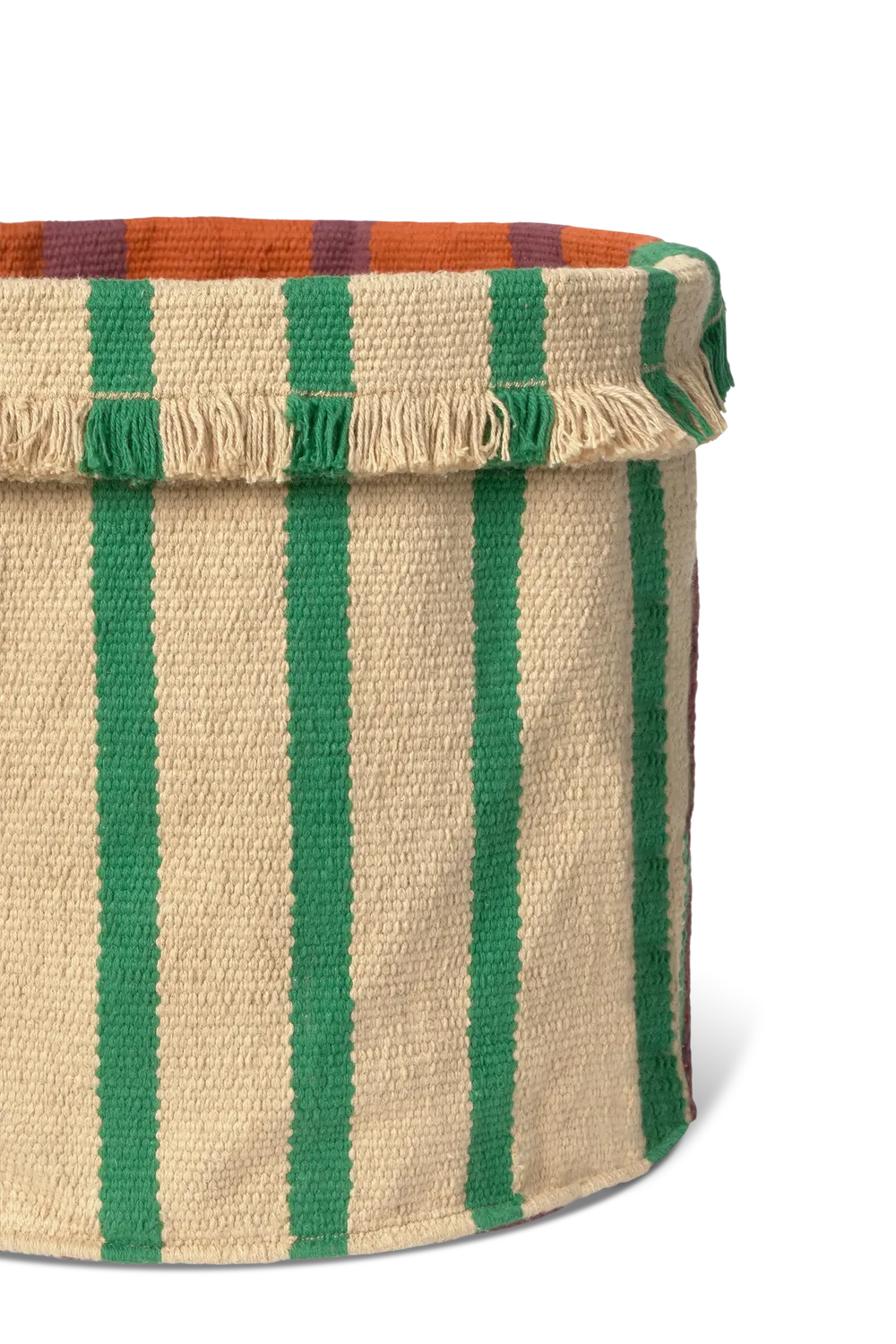 Lorena Canals Tall Korb 35x35 Terracotta Baumwolle