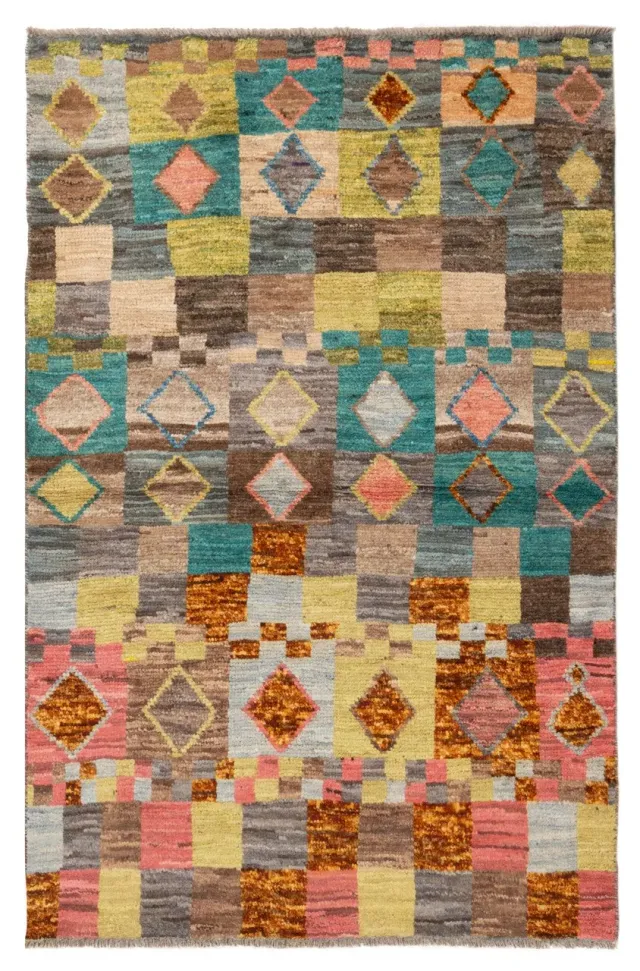 Amini Taimany 8273682 Teppich 143x89 cm handgekniüpft