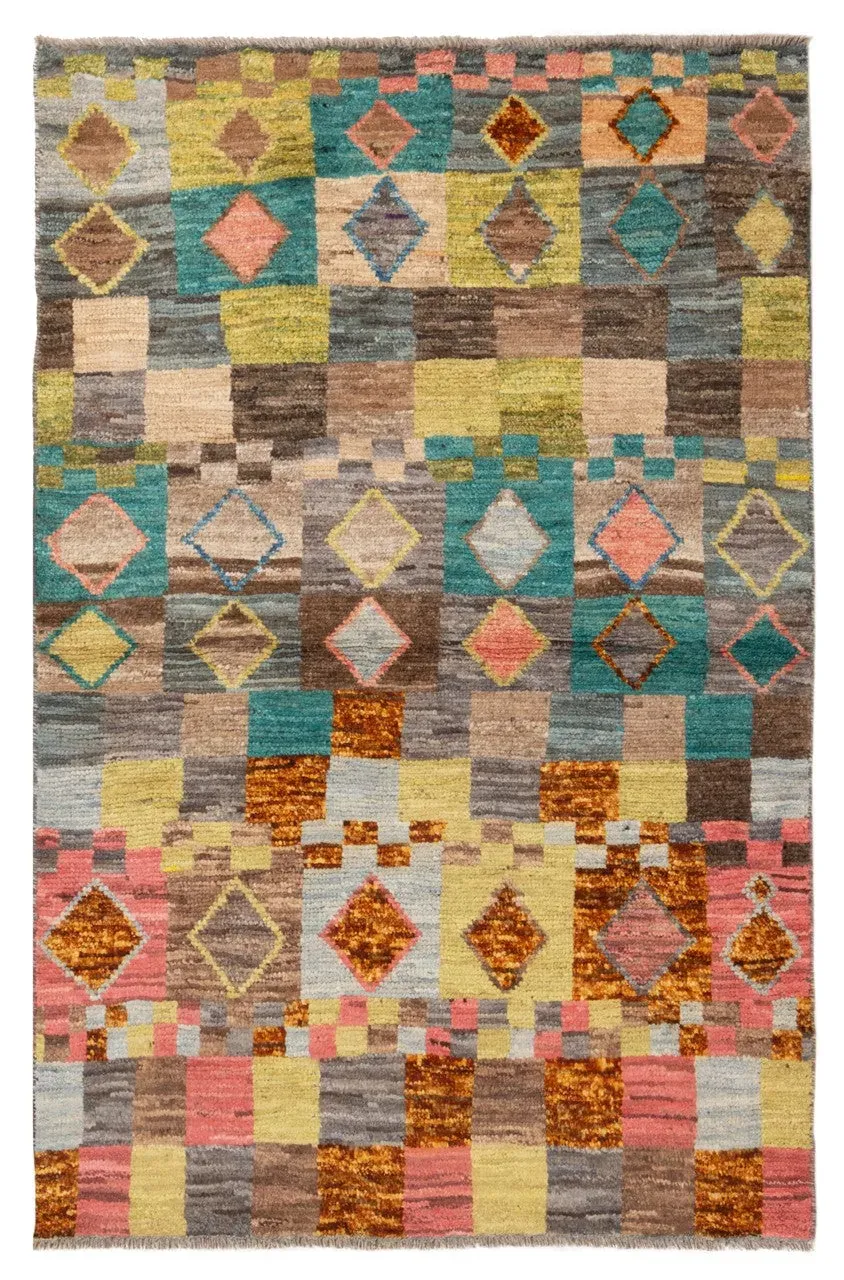 Amini Taimany 8273682 Teppich 143x89 cm handgekniüpft