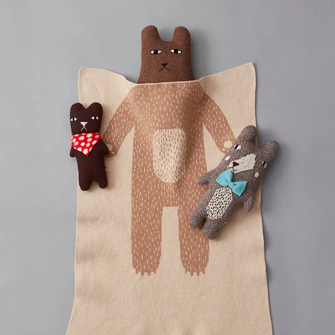 Donna Wilson Bibi Bear Kuscheltier Lammwolle 23 cm