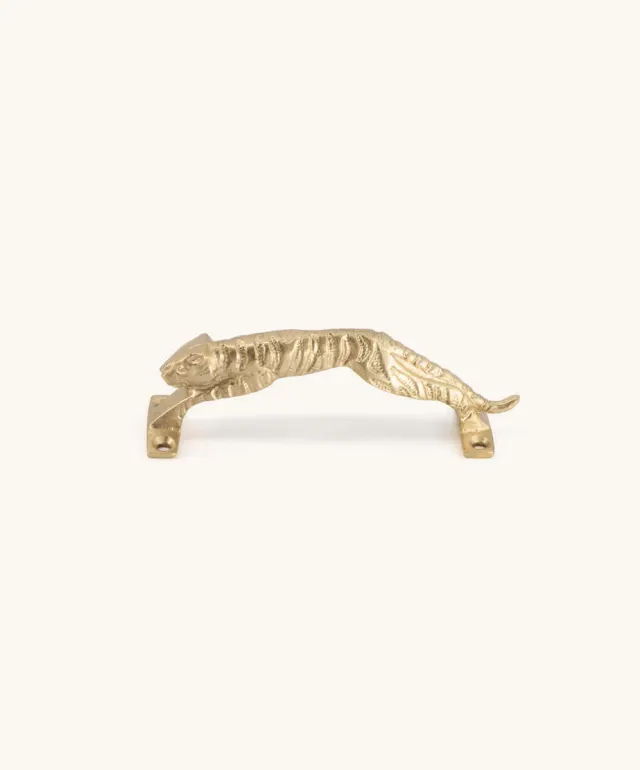 Doing Goods James Jaguar Small Möbelgriff Messing