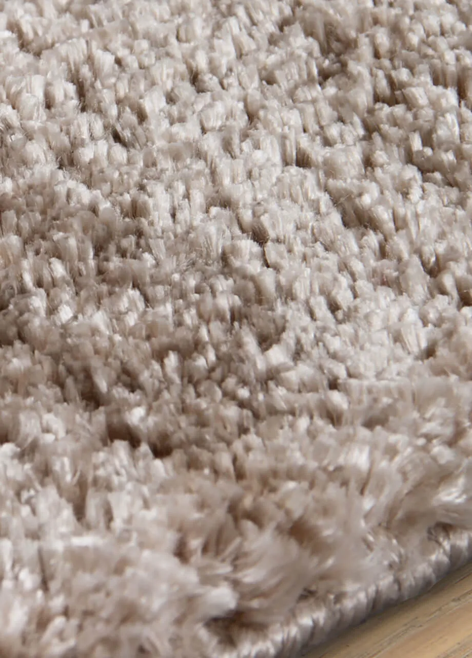 Amini Nuvola Teppich Grau 300x200 Bananenseide
