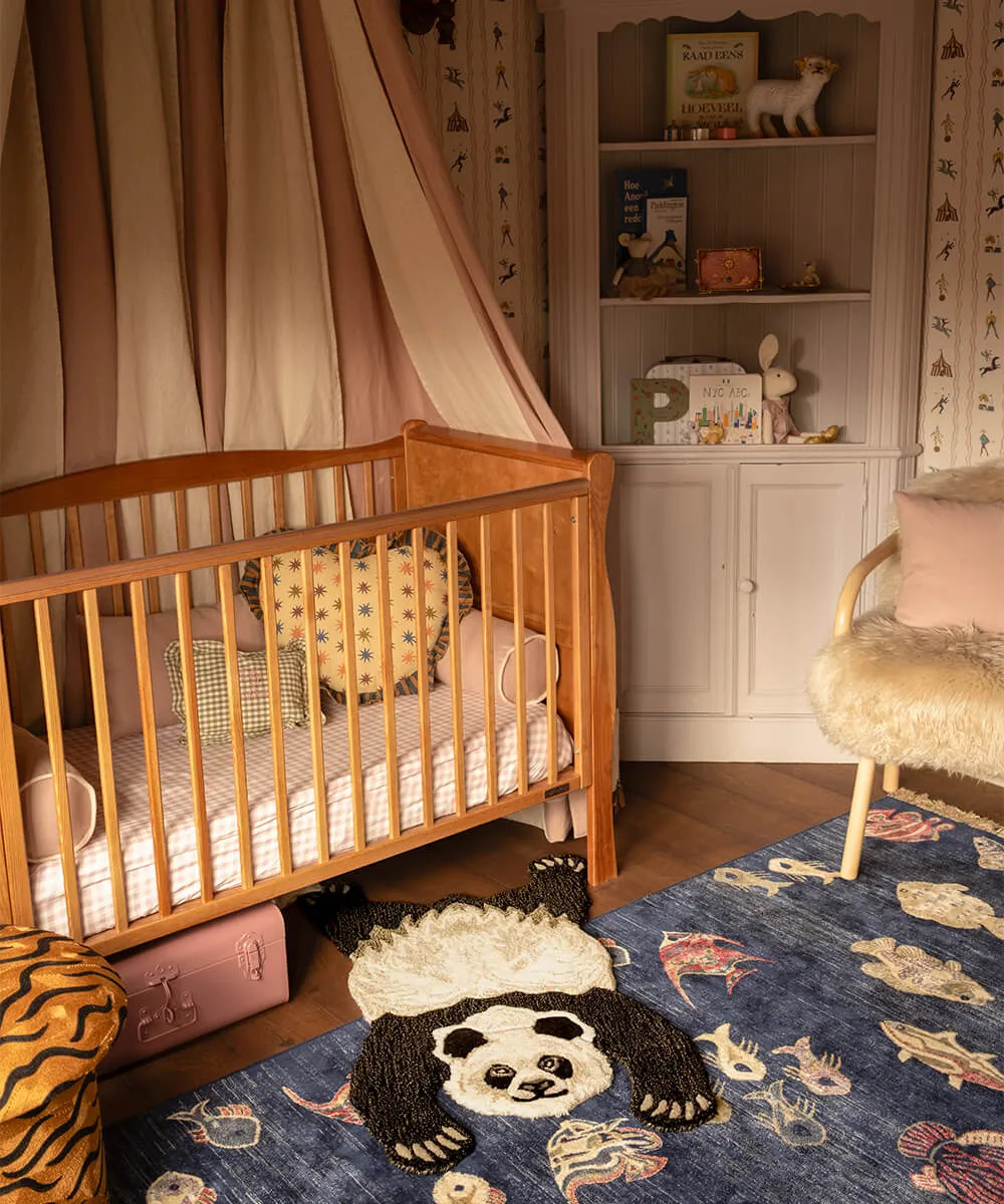 Doing Goods Plumpy Panda Teppich Small Wolle