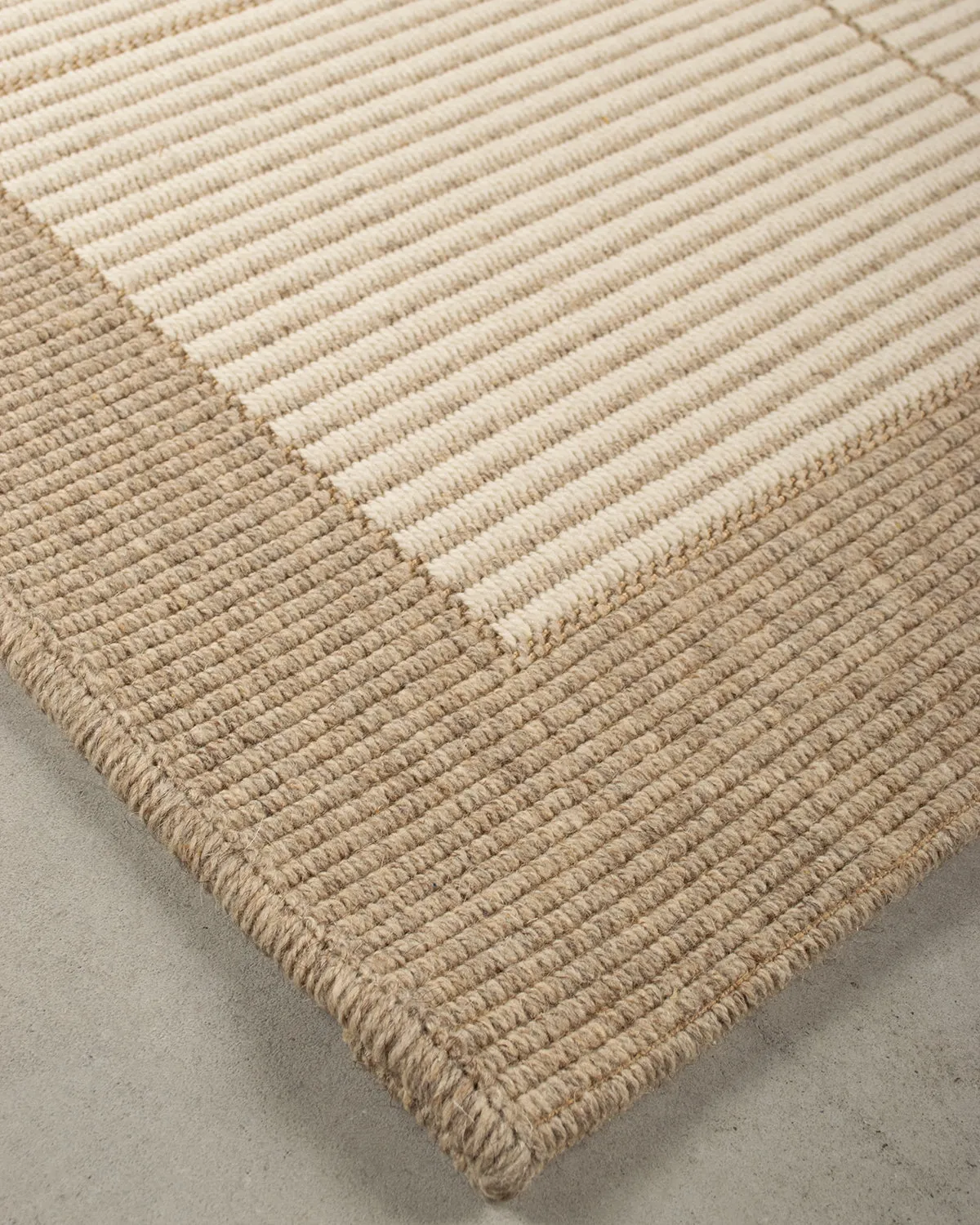 HC Interior Rugs Trinidad 15008-160 Teppich Beige Flachgewebe