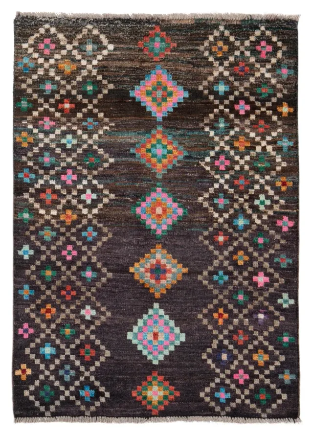 Amini Taimany 8287583 Teppich 117x83 handgeknüpft Wolle