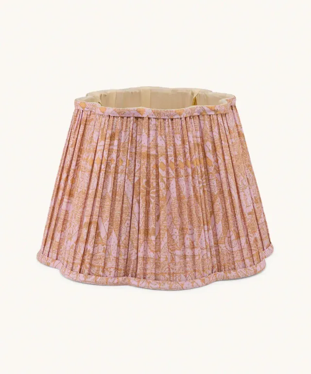 Doing Goods Diya Aliya Lilas Lampenschirm Ø 30 cm Baumwolle