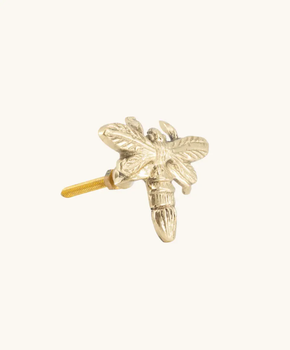 Doing Goods Queen Bee Möbelknauf Messing Biene