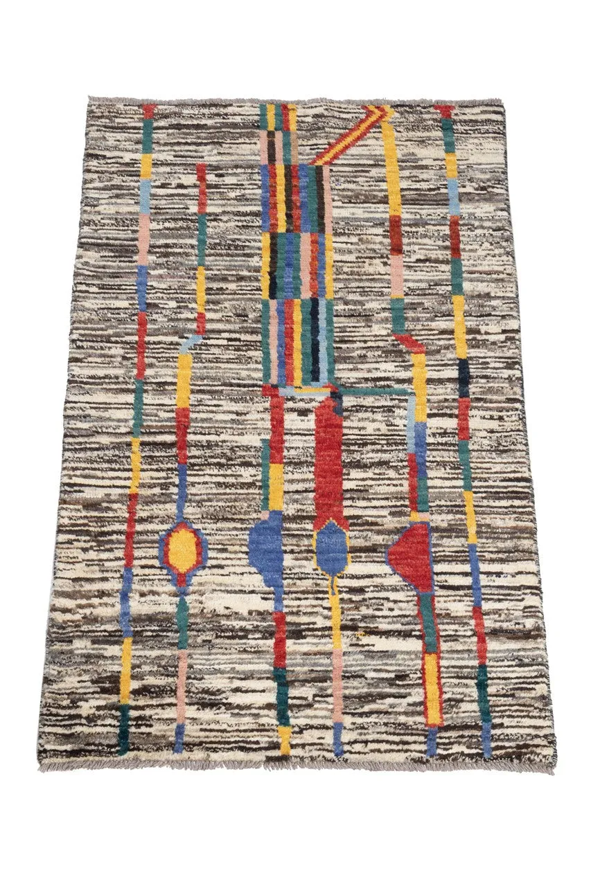 Amini Taimany 8224967 Teppich 141x85cm handgeknüpft