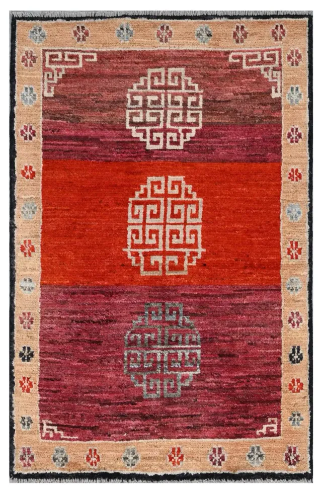 Amini Taimany 8275359 Teppich 122x76 cm handgekniüpft