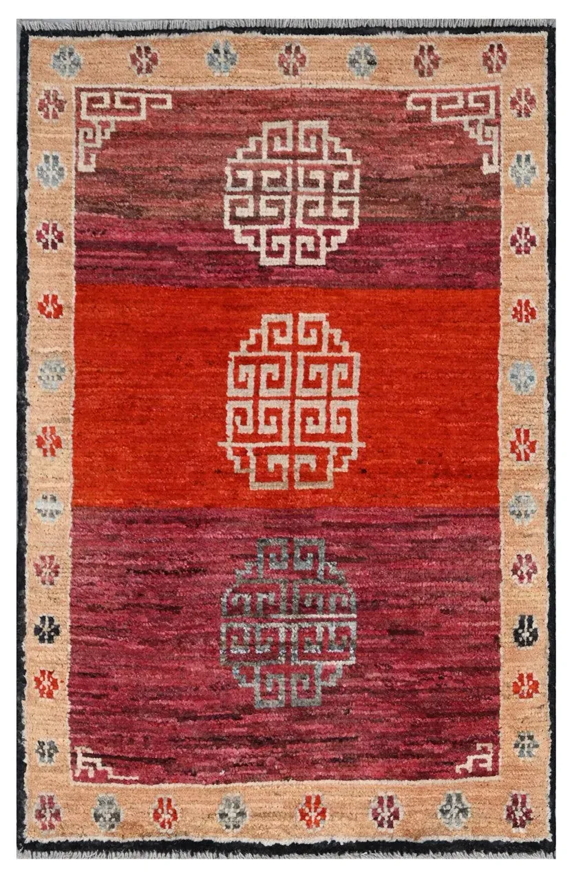 Amini Taimany 8275359 Teppich 122x76 cm handgekniüpft