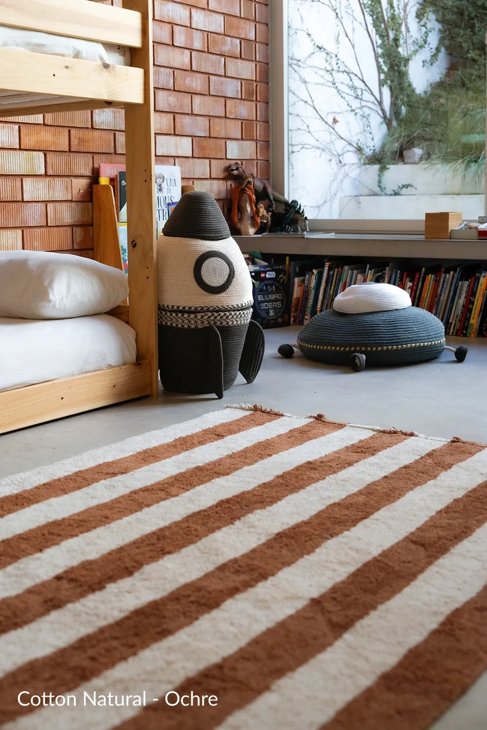 Lorena Canals Custom Striped Rug waschbarer Teppich