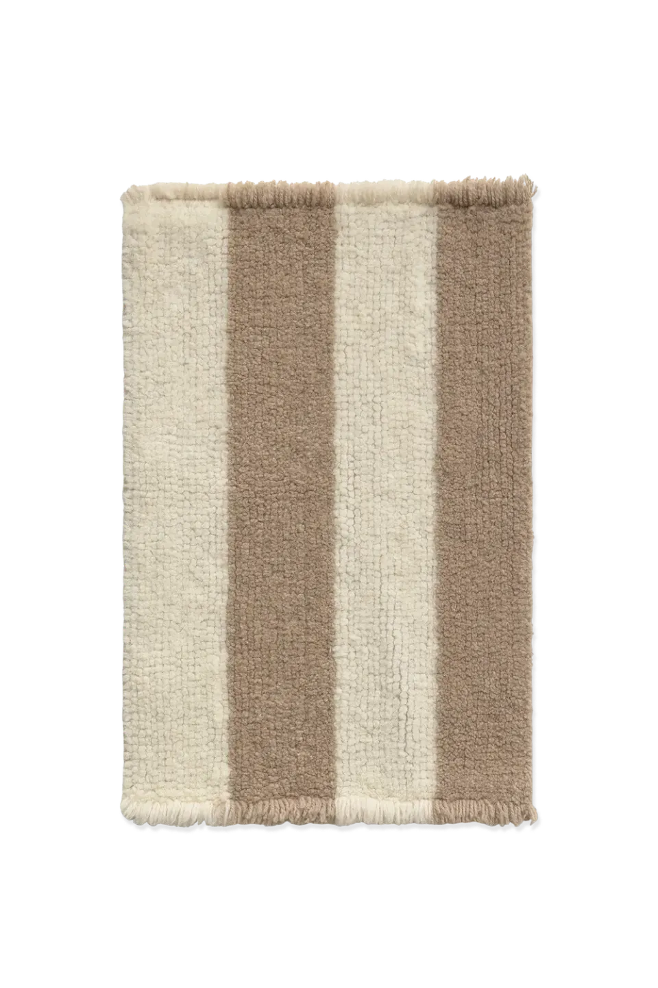 Lorena Canals Cabana Lines Swatch Teppichmuster Wolle Moonlight
