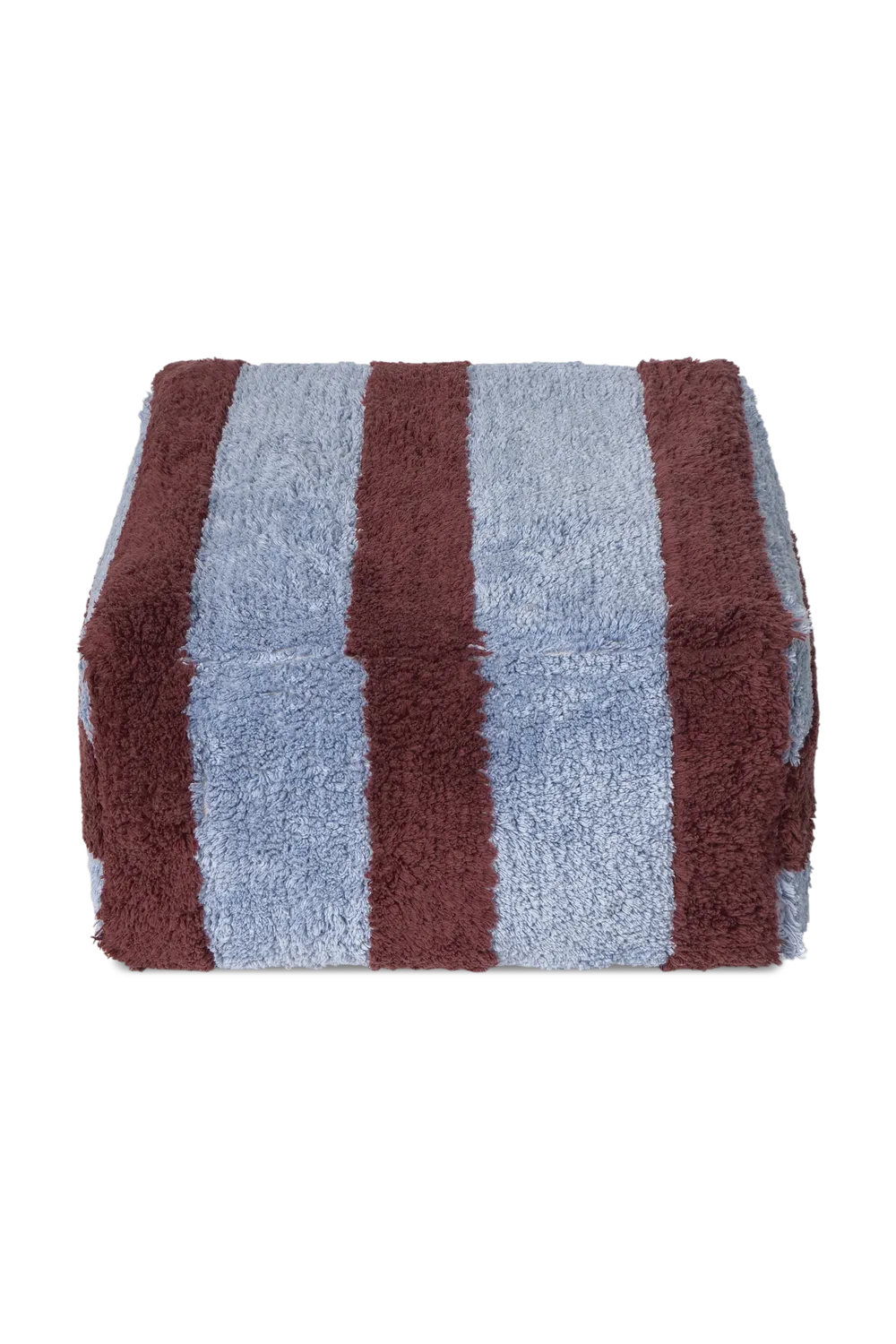 Lorena Canals Lines Marsala Pouf 45x45x22 cm Baumwolle